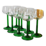 Luminarc white wine glasses