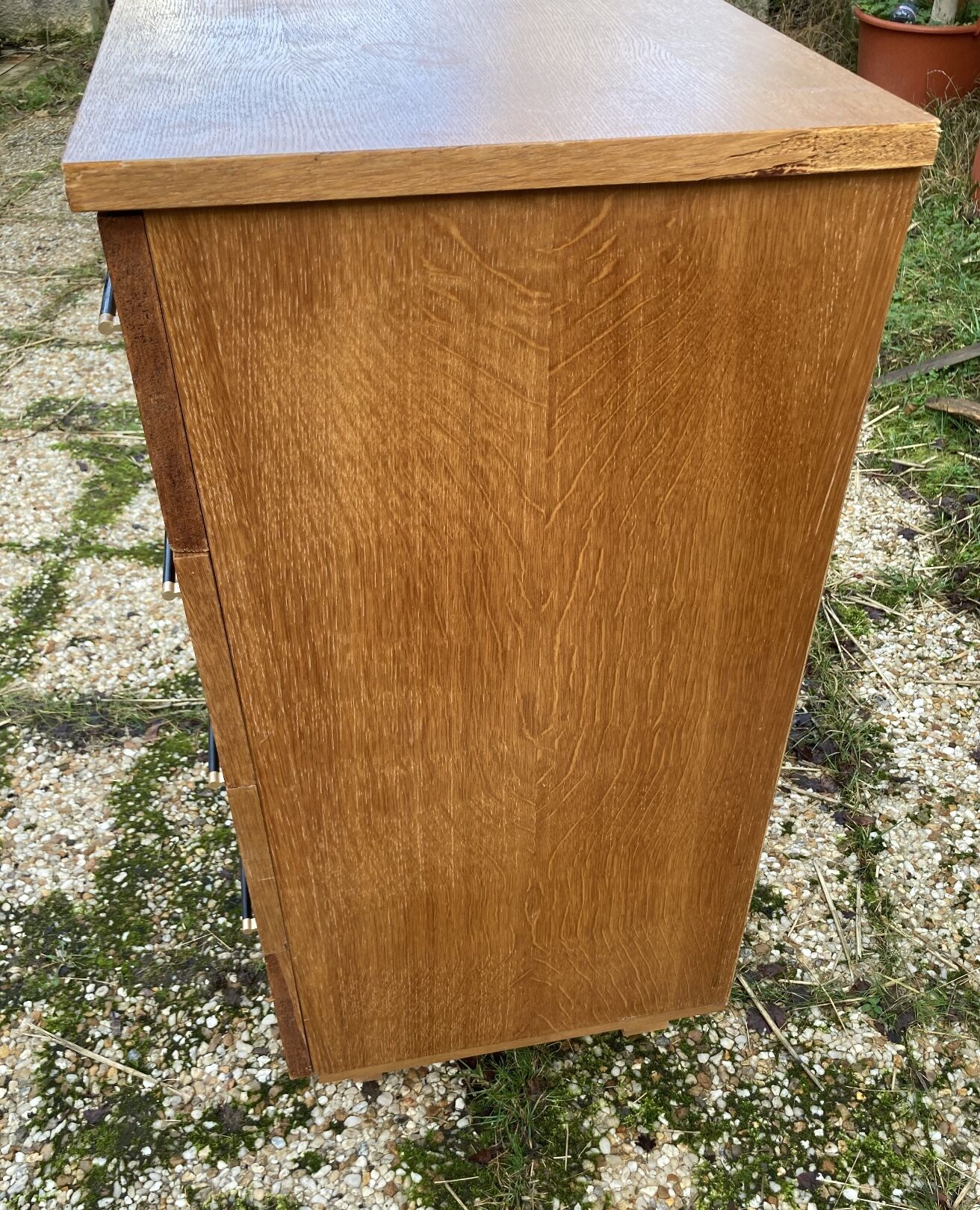 Commode pieds compas vintage