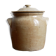 Stoneware with lid