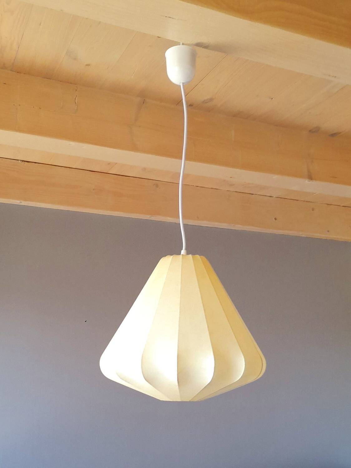 Cocoon pendant lamp 1960