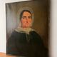 Antique 19th C Portrait Painting of a Beautiful Woman