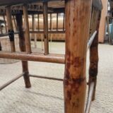 Bamboo side table