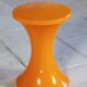 Set of 3 Tam Tam stools in orange by Henri Massonnet for Stamp, 1970.
