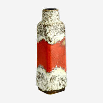 Vase W Germany fat lava ES Keramik 1960