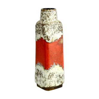 Vase W Germany fat lava ES Keramik 1960