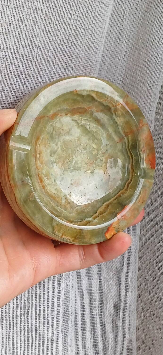Alabaster ashtray