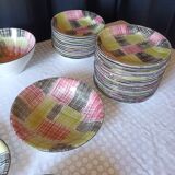 Sarreguemines vintage service