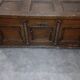 17th-century carved oak antique chest