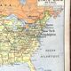 🌍 Old school map Vidal-Lablache 51, 1940 - United States, Mexico