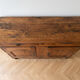 Rustic old buffet made of solid wood