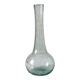 Biot vintage light blue bubbled blown glass soliflore vase
