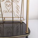 Vintage magazine holder table