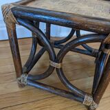 Small rattan stool