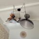 Suspension kimono - 5 lampshades