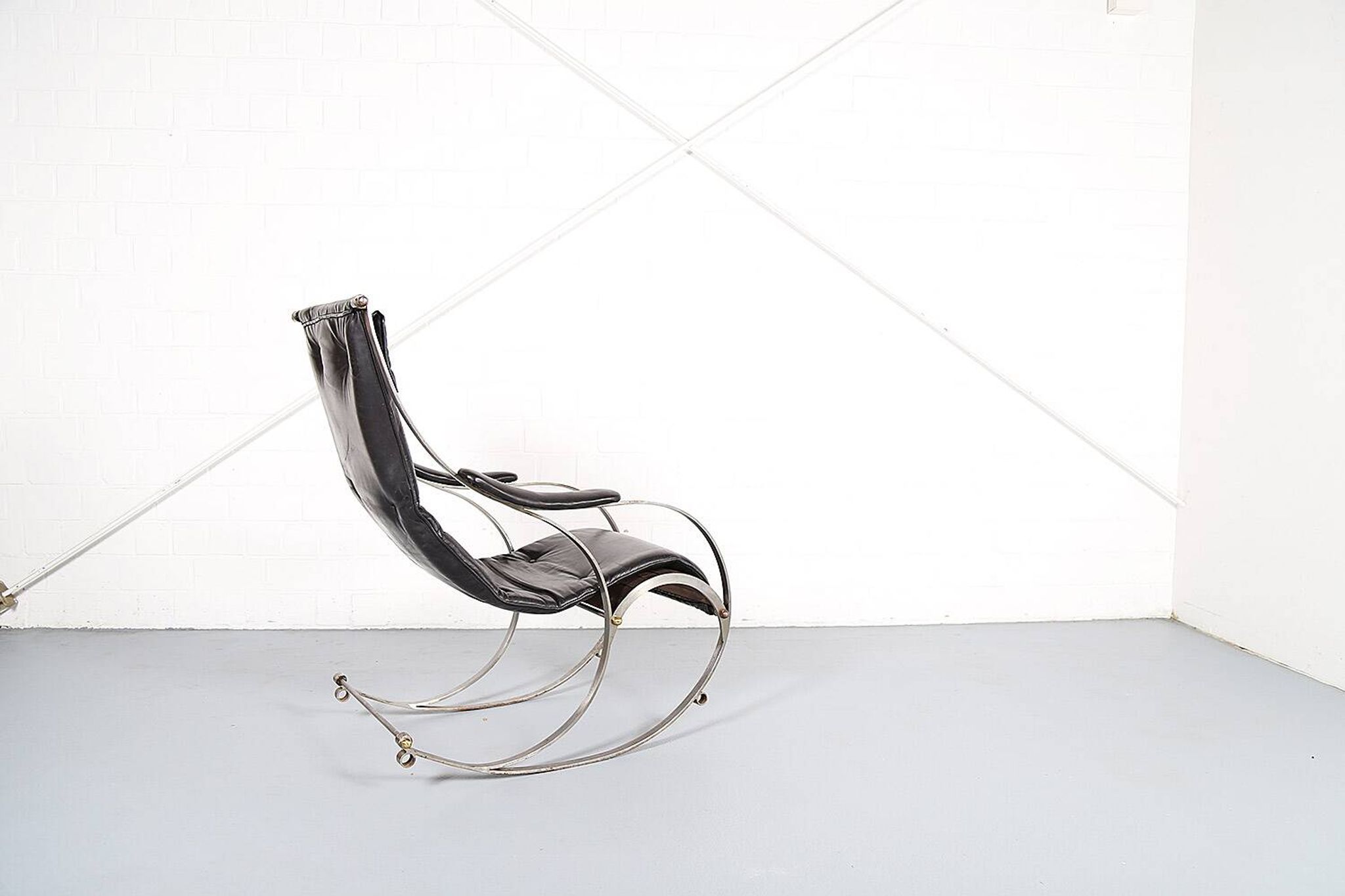 Rocking Chair vintage Peter Cooper pour RW Winfield en 1851