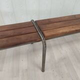 Ancien banc d'ecole