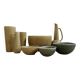 Mid-century Scandinavian set of 8 vases and bowls Rörstrand Ritzi Gunnar Nylund