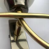 Pair of opaline sconces