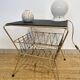 Table d'appoint porte-revues - porte vinyles