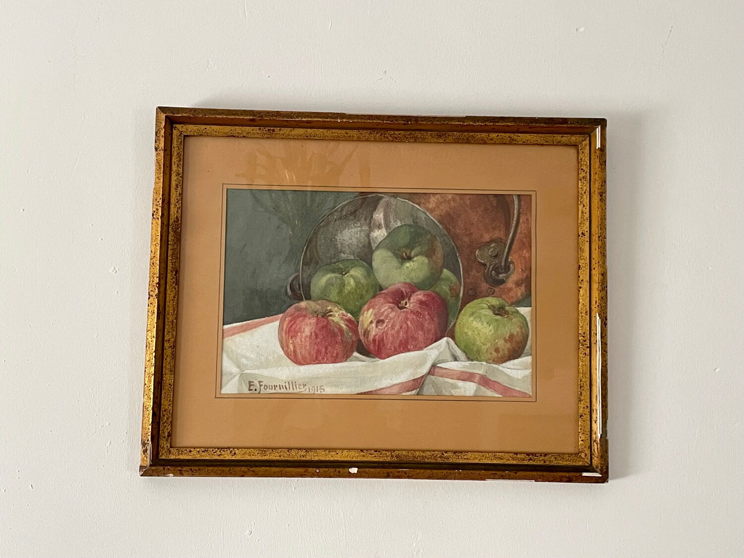 Tableau aquarelle nature morte