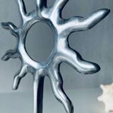 Pair of sun candle holders