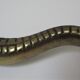 Nutcracker zoomorph alligator crocodile brass xl 35cm vintage