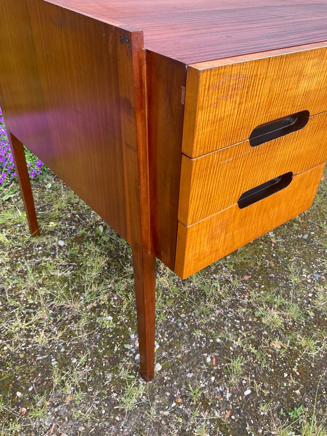 Scandinavian teak desk from the 60s