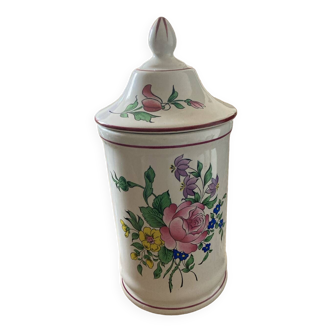 Luneville lidded pot