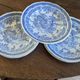 Set of 6 plates of Luneville K and G model Excelsior