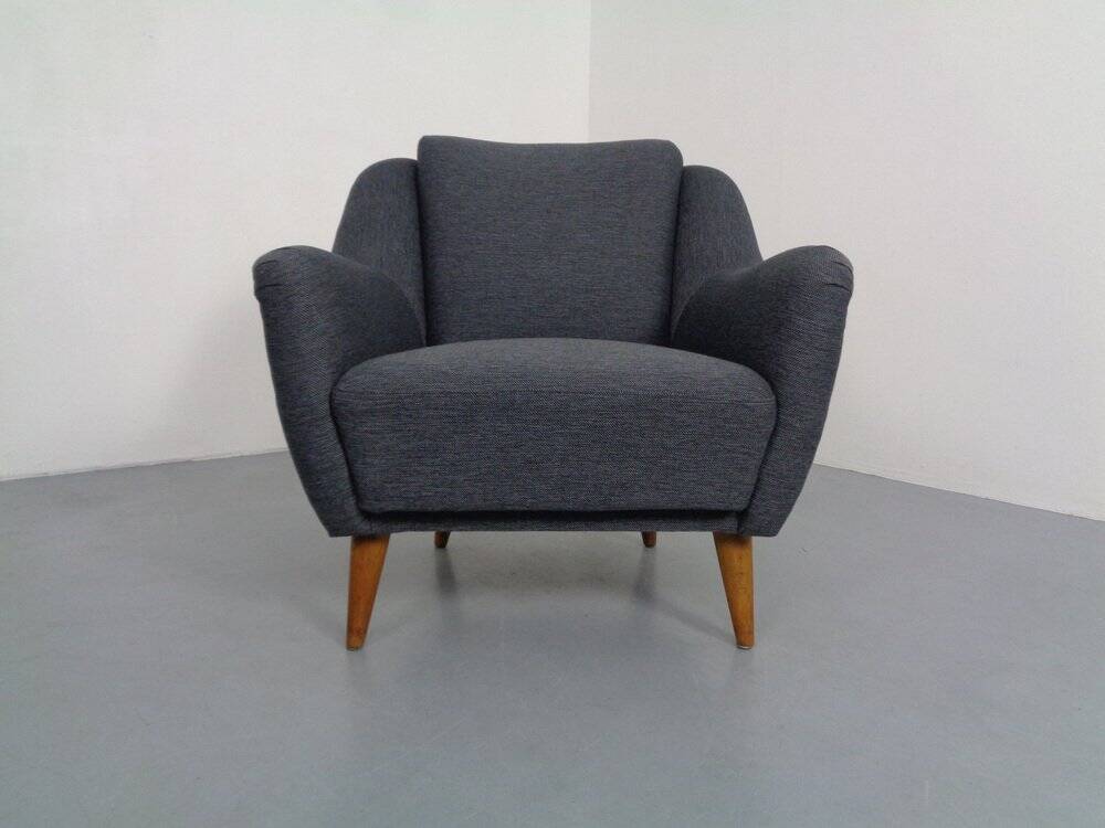 Mid-Century French Club Chair, 1950s