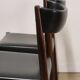 Set of 4 Scandinavian chairs in rosewood – Denmark – 1960s