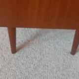 Commode en bois vernis, années 80