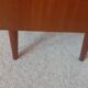 Commode en bois vernis, années 80