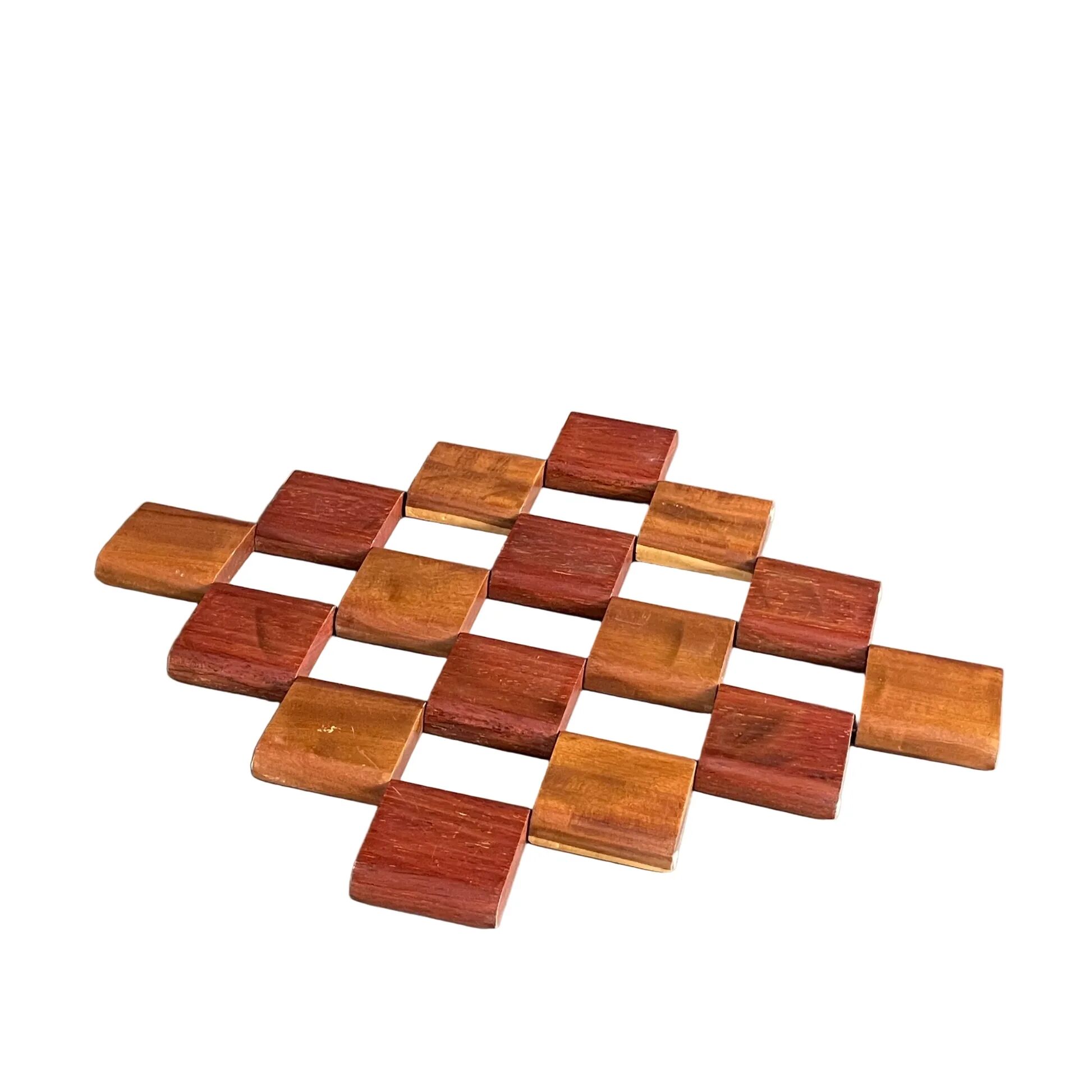 Dessous de plat articulé en bois