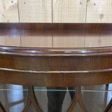 English mahogany showcase from the 1930s