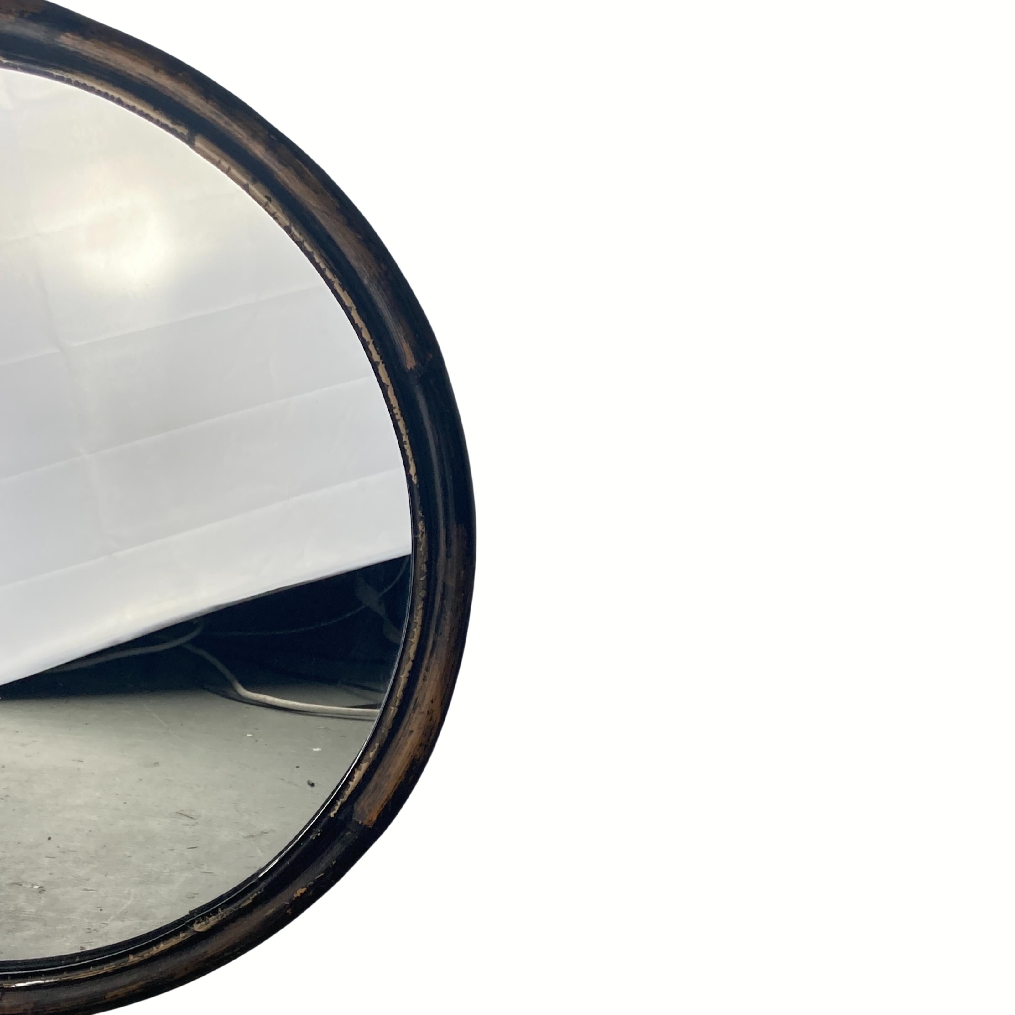 Faux bamboo chinoiserie mirror, France, 1960s - 1970s