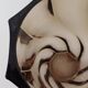 Vase en verre torsadé
