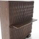 Vintage Brutalist Cabinet in Oak from Maison Aurora, Belgium, 1970s