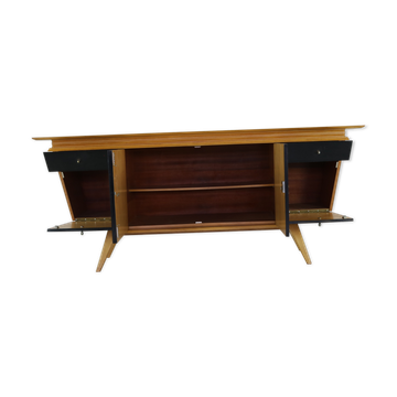 Fifties Dutch design two tone sideboard for Dirks - Van Oers