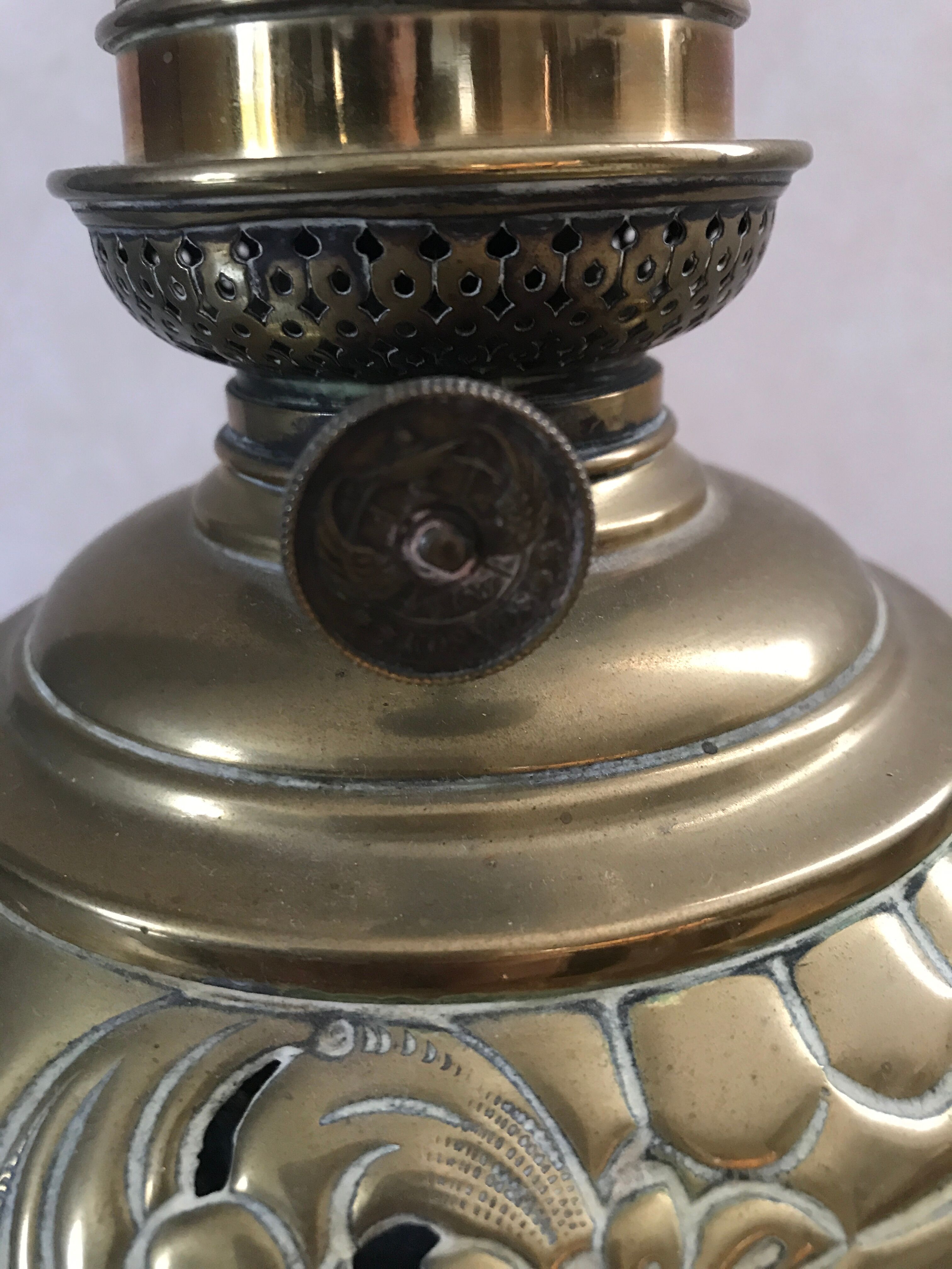 Ancient Copper Oil Lamp