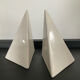 Pair of vintage ceramic bookends 70s