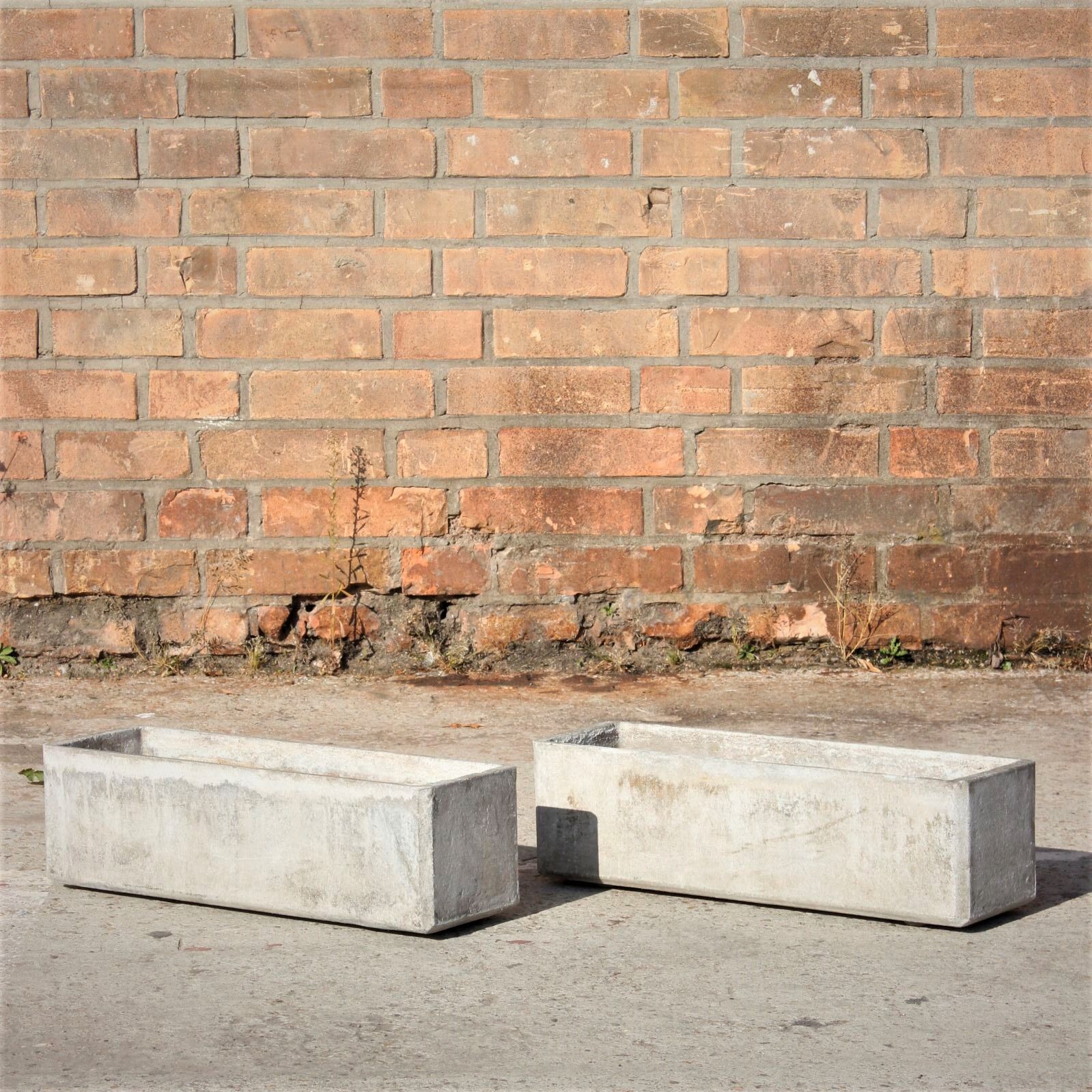 Pair of planters in Eternit , Switzerland 1970s