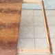 Art Deco table in walnut veneer