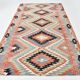 Geometric Madalion Design Kilim Rug, 181x320Cm Rug For Living Room