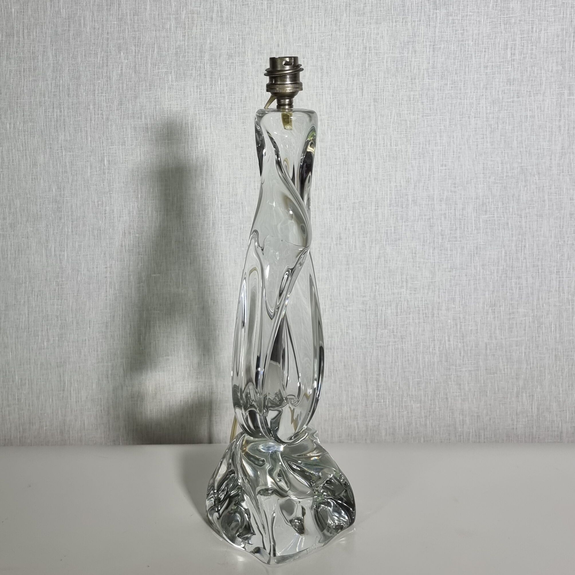 Large abstract lamp foot Daum