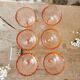 6 Rosaline Arcoroc Vintage Stemmed Glasses
