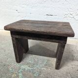 Small wooden stool / footrest