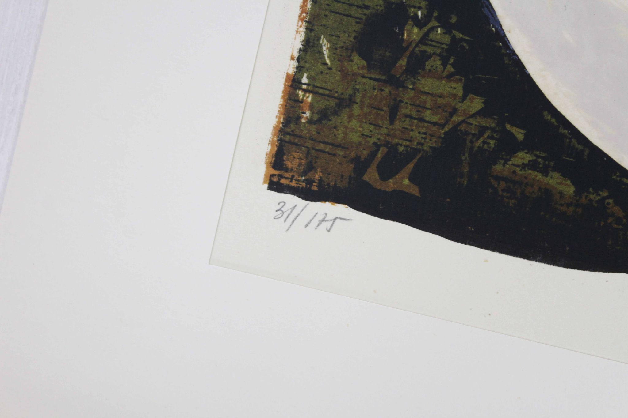 Lithographie de rené myrha série "l'aventura"