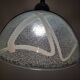 Vintage Murano glass pendant lamp from the 1970s