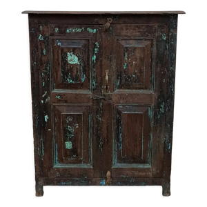 Armoire ancienne patinée